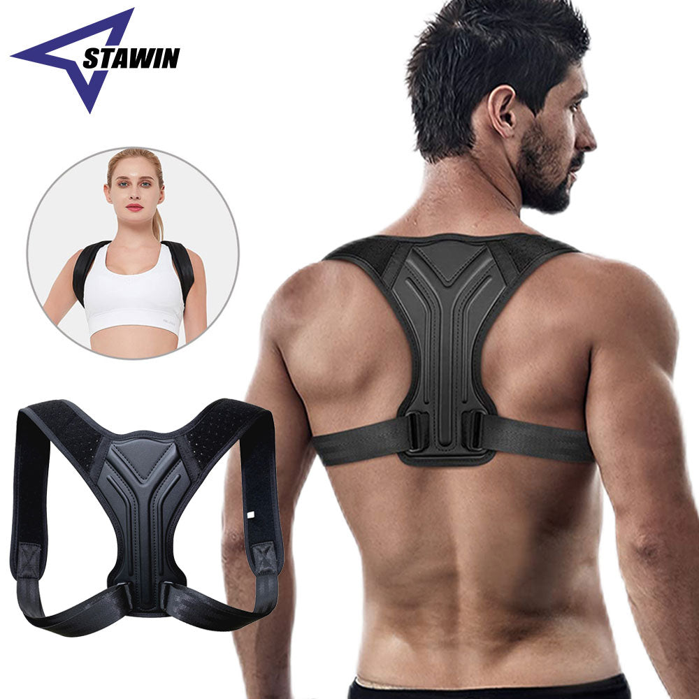 Back Shoulder Posture Corrector Belt – Adjustable Clavicle & Spine Support for Men, Women & Teens