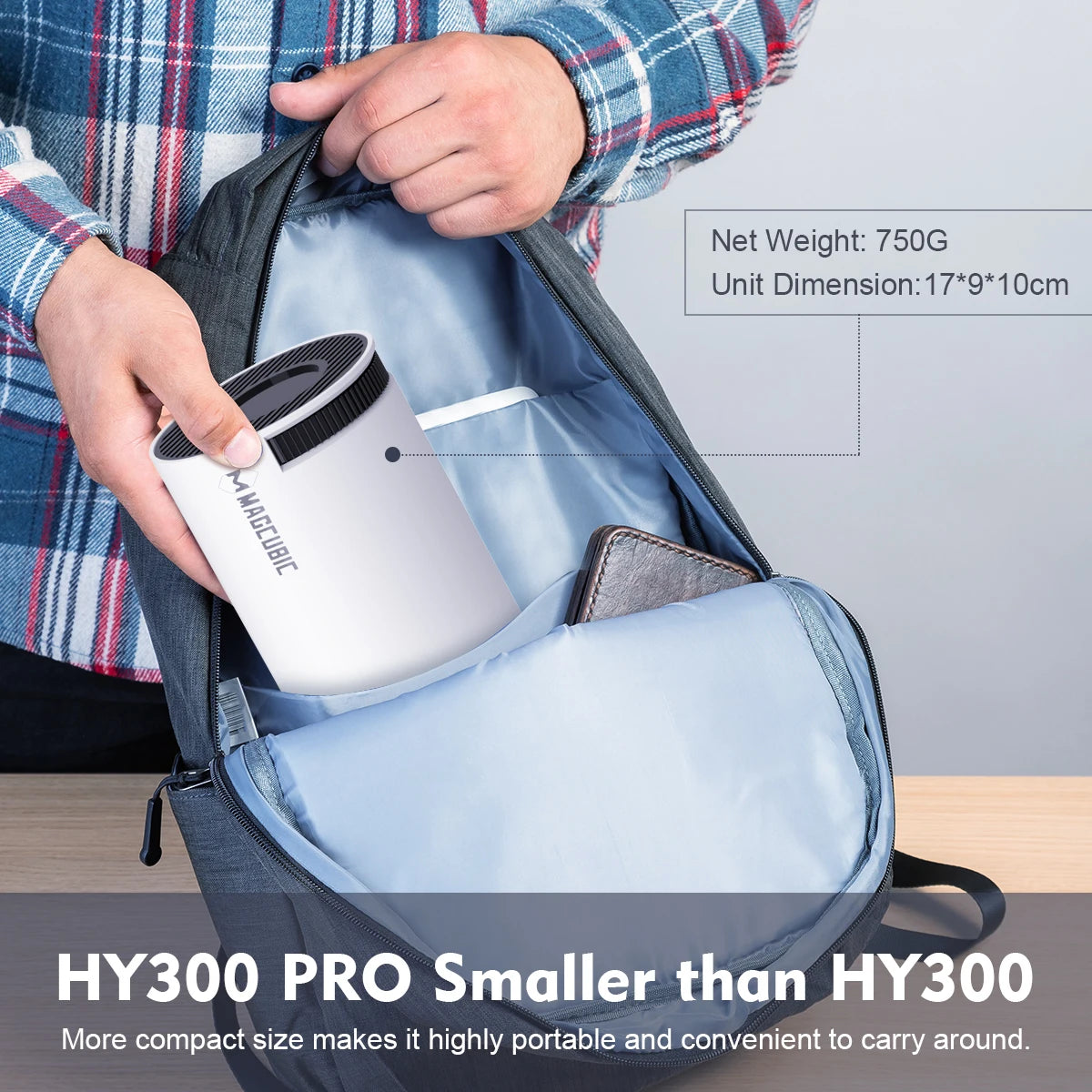 Projector HY300 Pro 4K Home Cinema