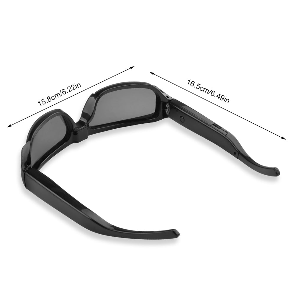 HD 1080p Camera Sunglasses with Built-In Video Recorder – Stylish Smart Glasses for Outdoor & Sports