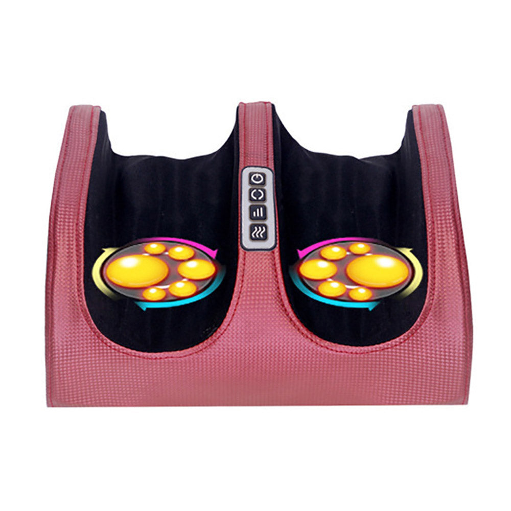 Electric Shiatsu Foot Massager with Hot Compress – Kneading Roller for Foot Pain Relief & Muscle Relaxation